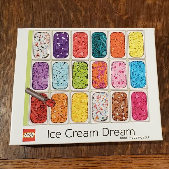 Lego "Ice Cream Dream" 1,000 piece Puzzle - Picture 1 of 6